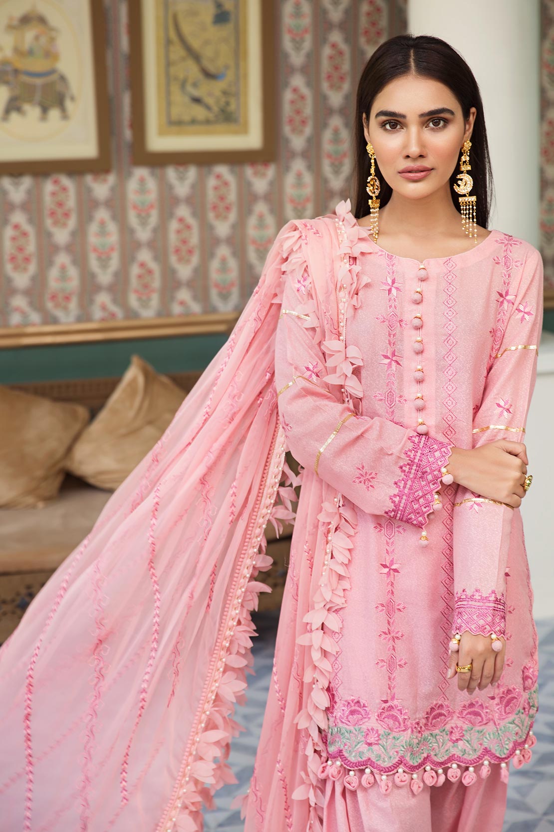 D706-B (Raaya - Embroidered Karandi Edition 2019)