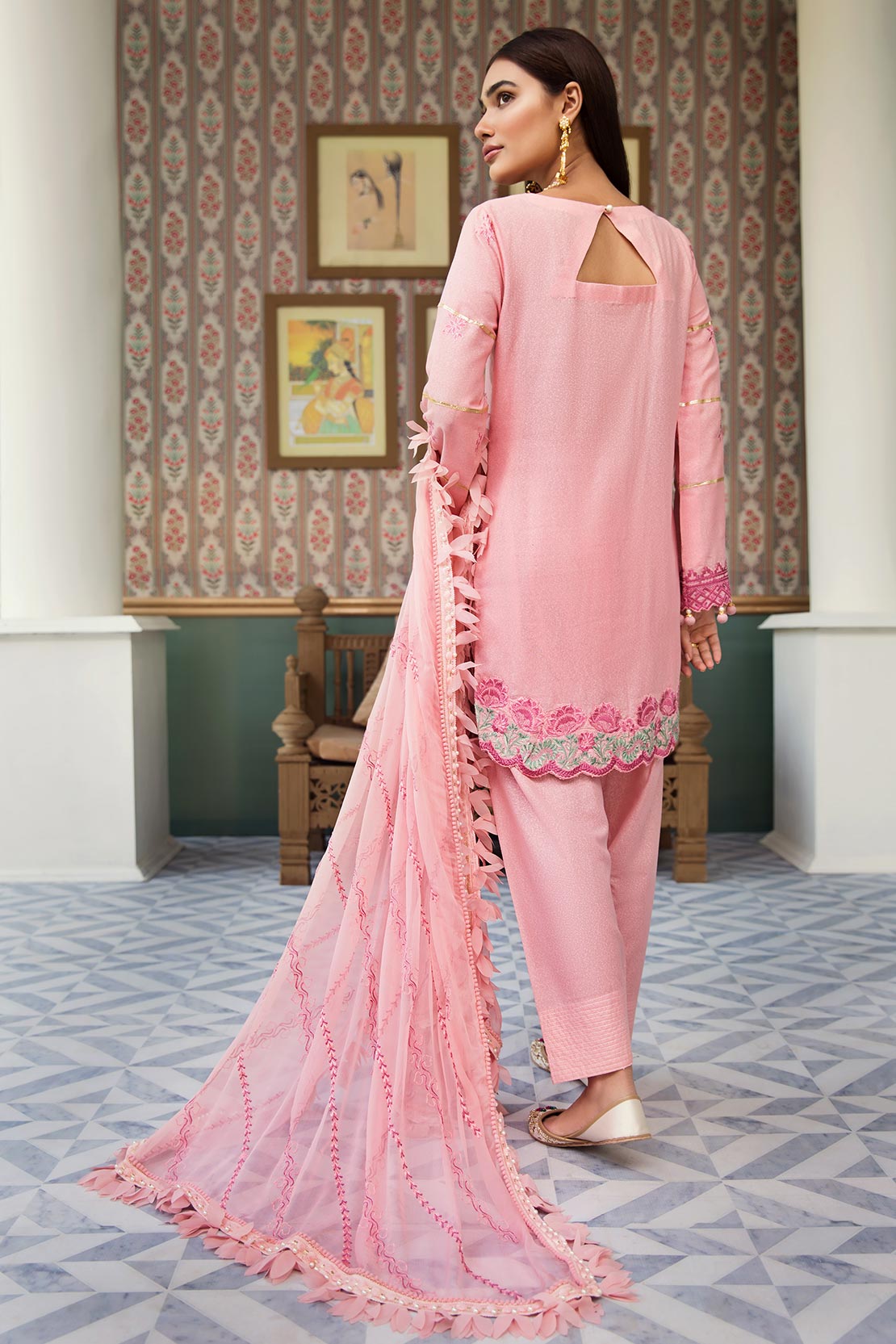 D706-B (Raaya - Embroidered Karandi Edition 2019)