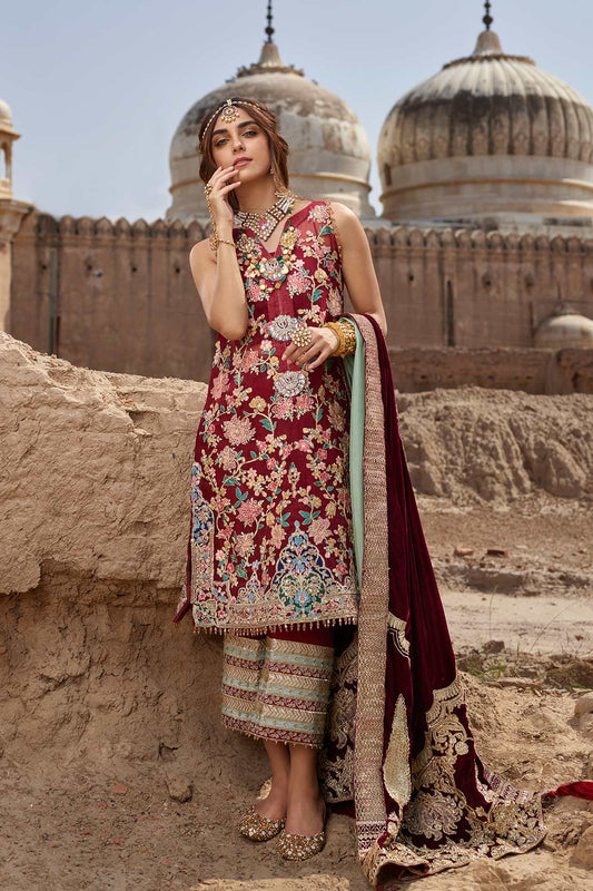 Kashmiri Maroon (Crimson x SairaShakira Luxury Collection 19)