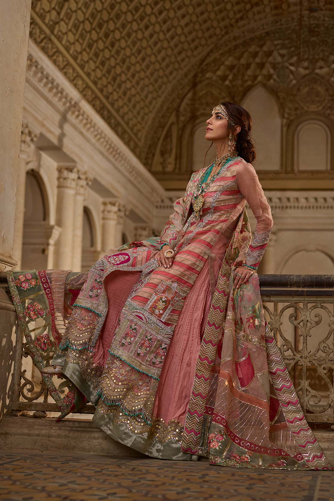 Chata Patti Sun Kissed Coral (Crimson x SairaShakira Luxury Collection 19)