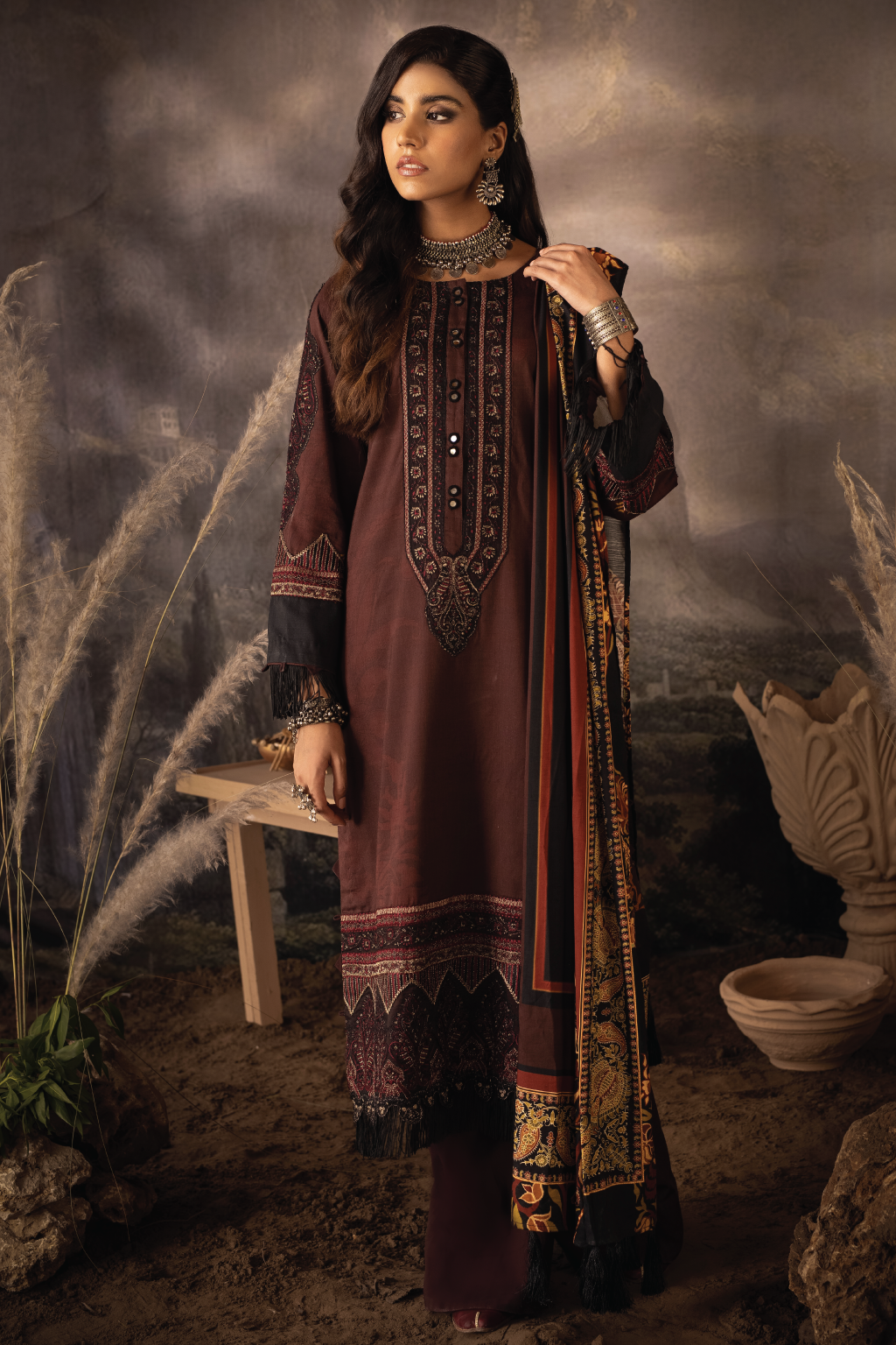 ILC 09 IBA - 3PC | Iznik | Zarafshan Linen Collection 2021