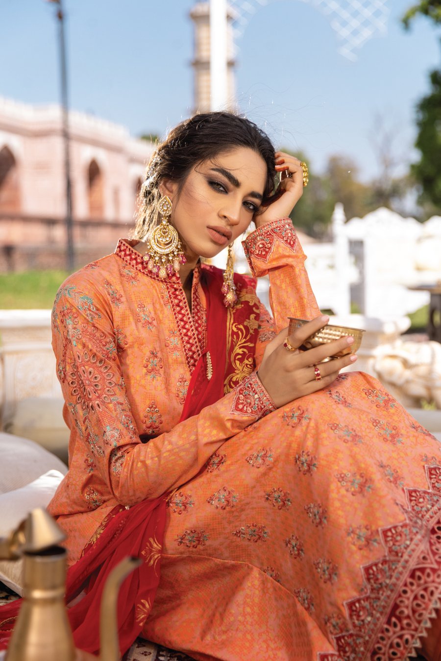 FL-01 QILA (3PC) | Iznik Festive Lawn Collection 2021