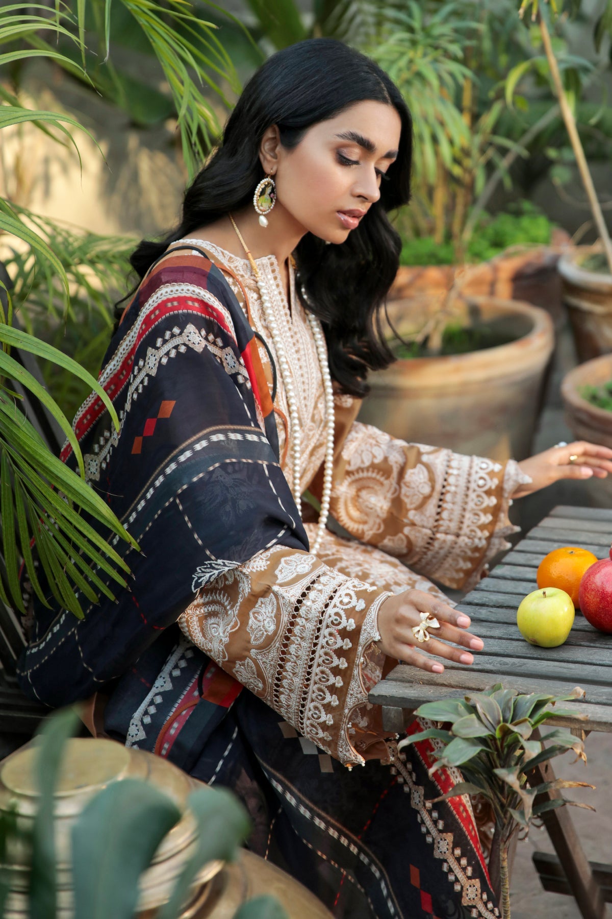 SV08-D04 | Baroque | Embroidered Swiss Viole Lawn 2022