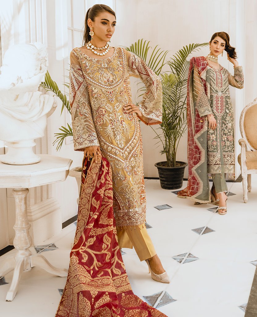 Criss and Cross - FG-09 | Maryum N Maria | Freesia Collection