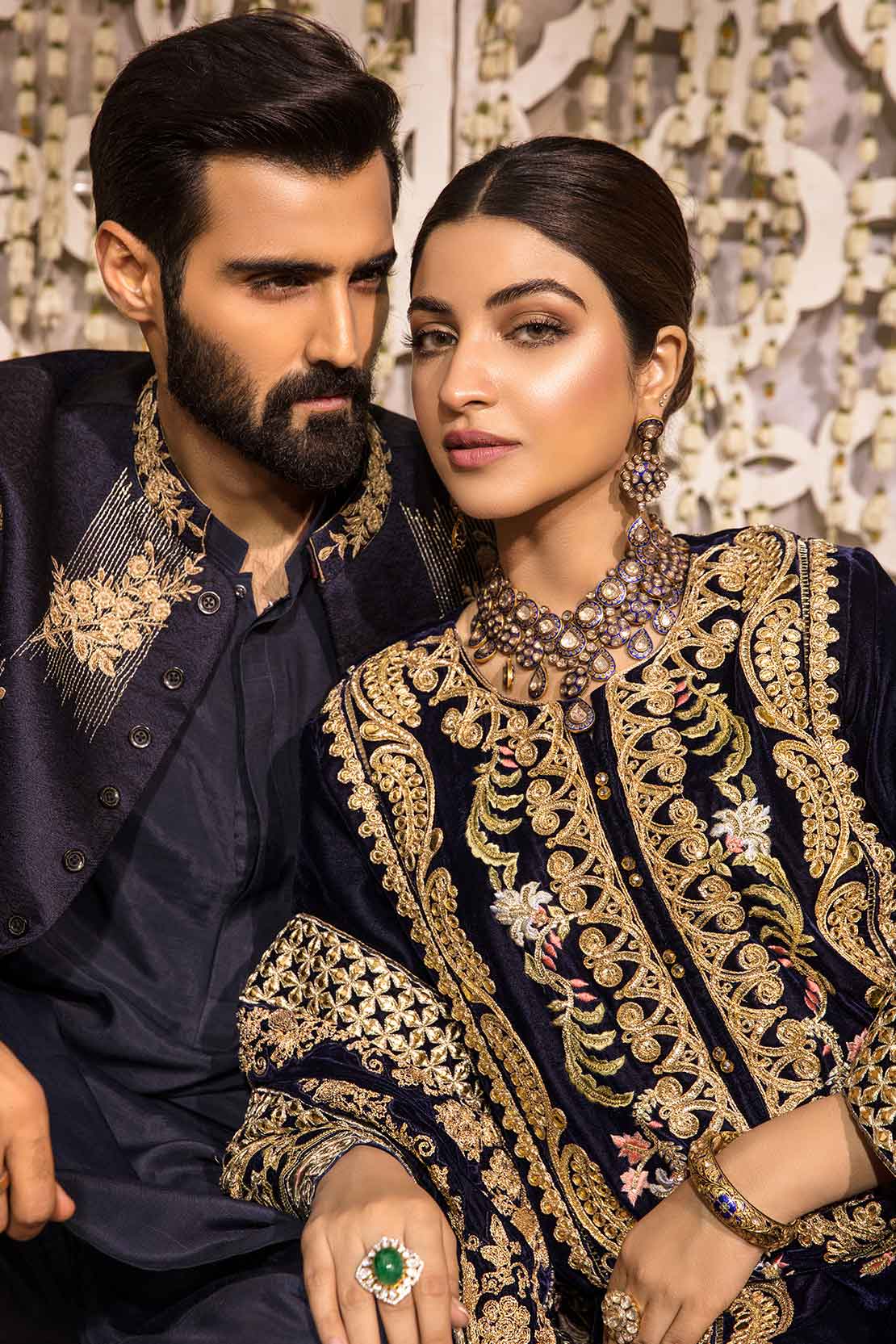 A Velvet Story - Cobalt - 3A | Crimson X Saira Shakira | Wedding Collection 2022