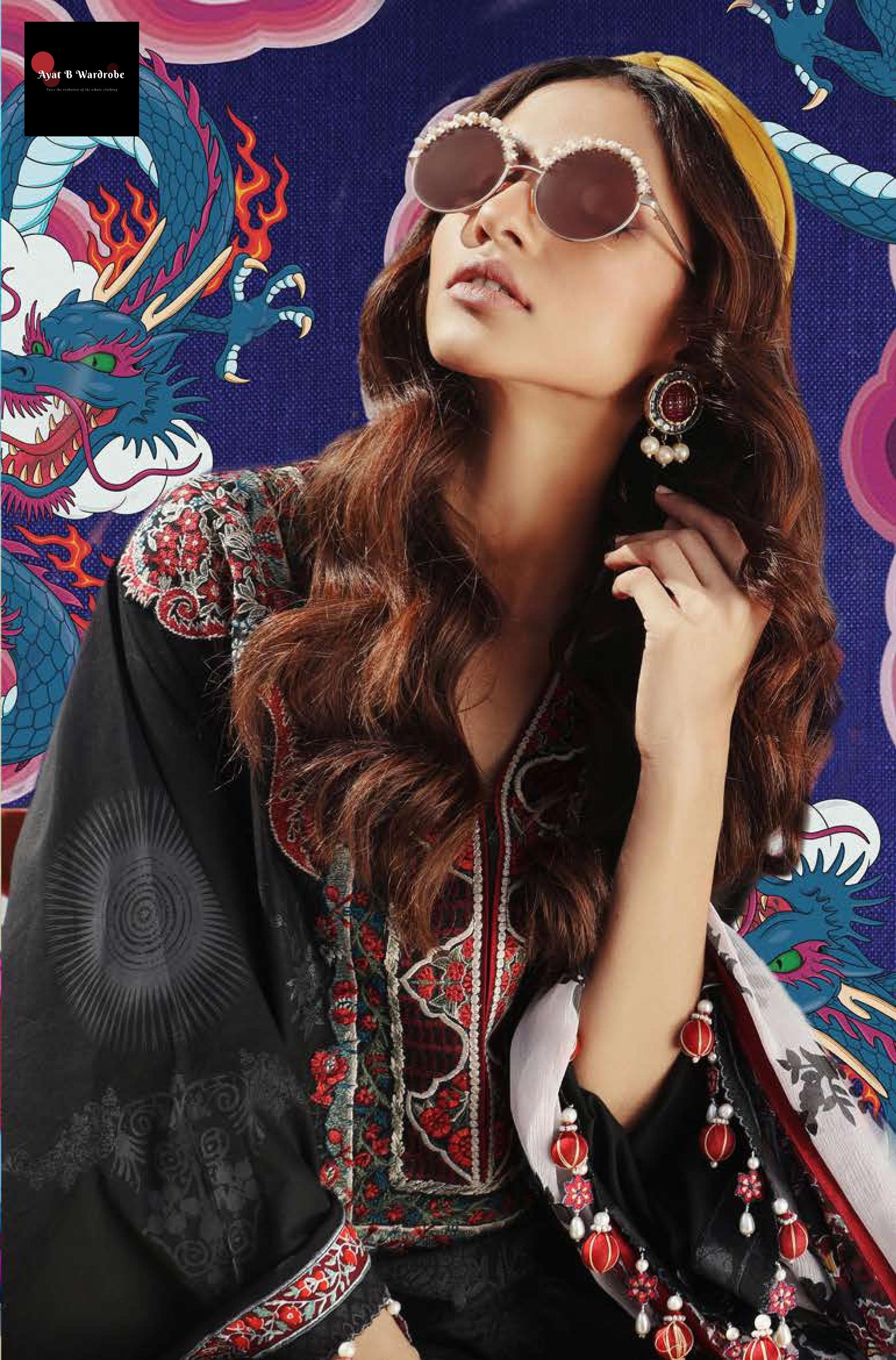 19 A (3 Pcs) | Sana Safinaz | Muzlin Spring/Summer Vol. 1 Collection 2020