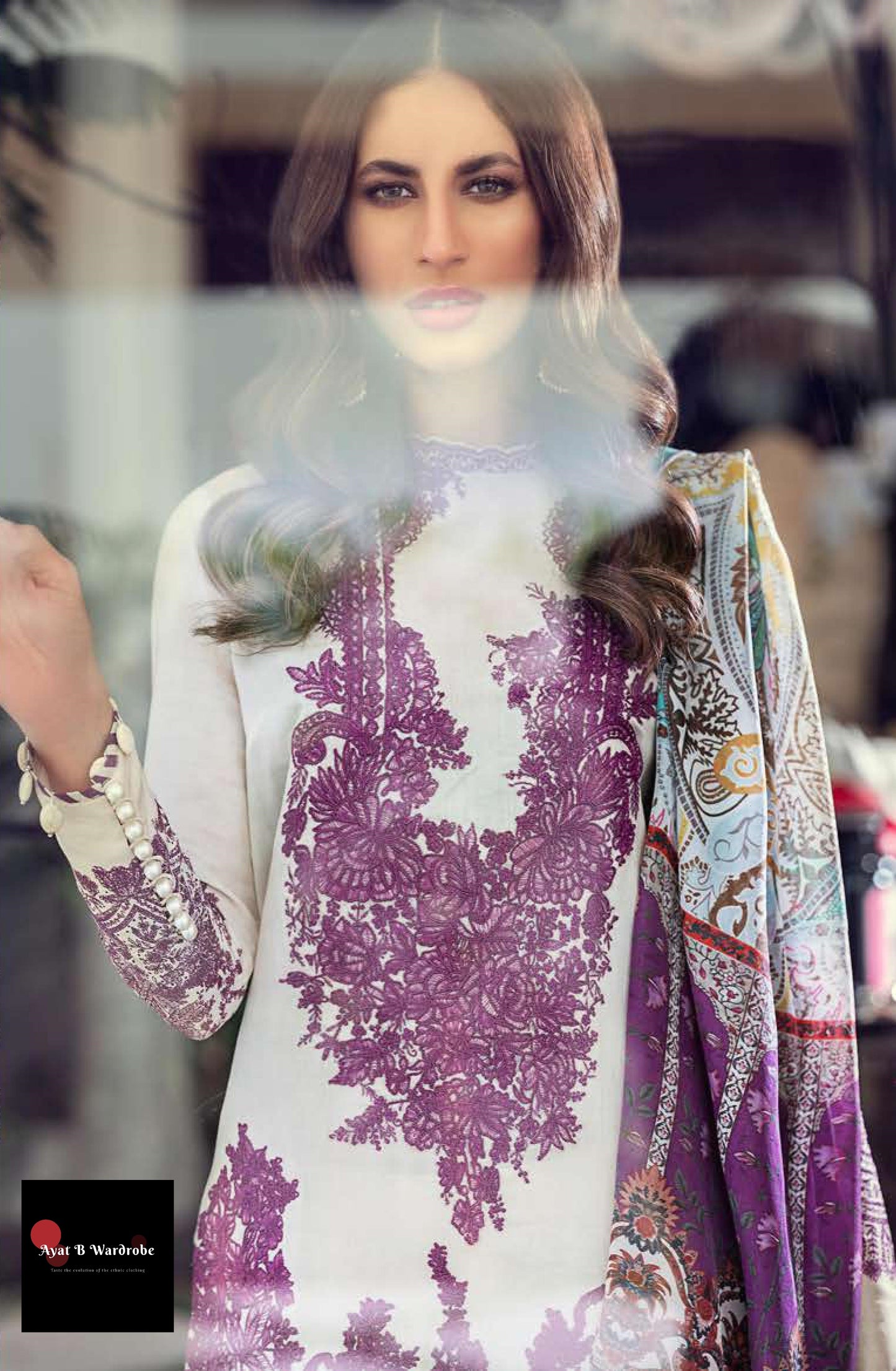 01 B (3 Pcs) | Sana Safinaz | Muzlin Spring/Summer Vol. 1 Collection 2020