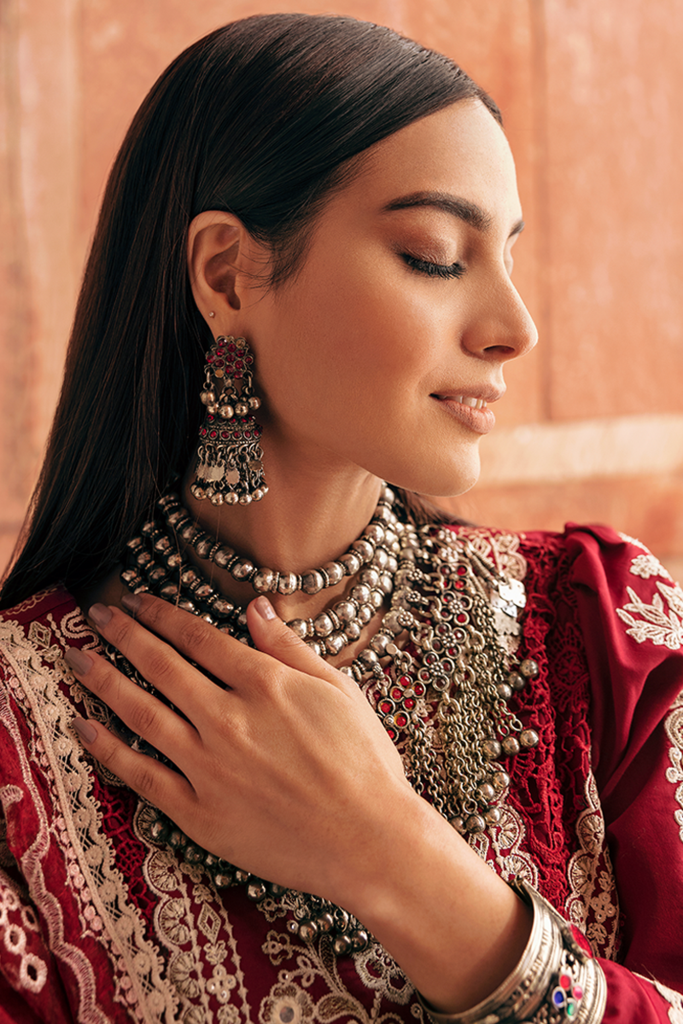 HL-03 | Qalamkar | Dilara | Luxury Lawn 2021