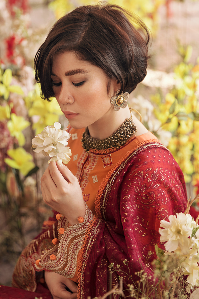 HL-12 | Qalamkar | Dilara | Luxury Lawn 2021