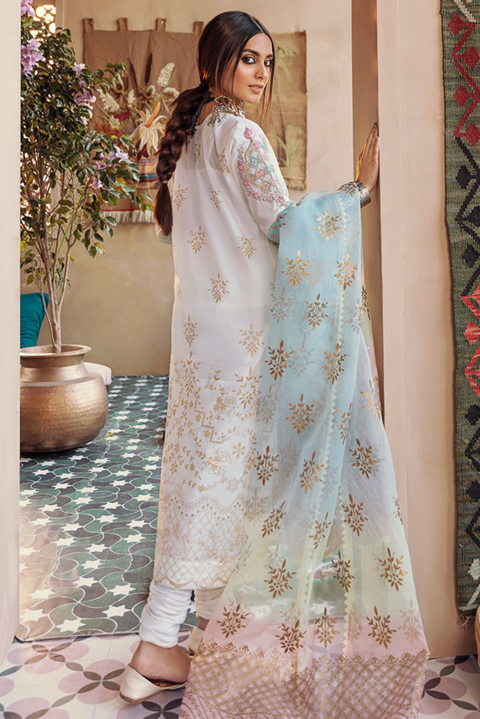 HL-07 | Qalamkar | Dilara | Luxury Lawn 2021