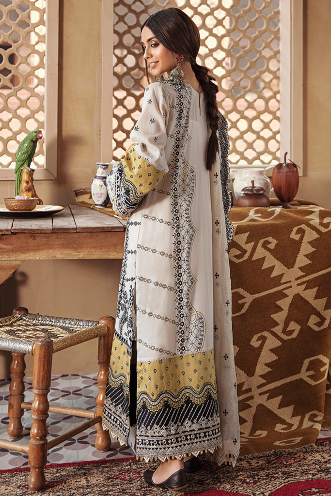 HL-02 | Qalamkar | Dilara | Luxury Lawn 2021