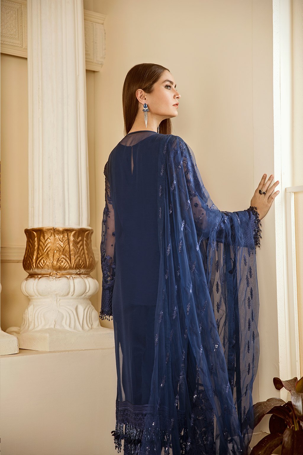 Delph (Baroque Chantelle Embroidered Chiffon)