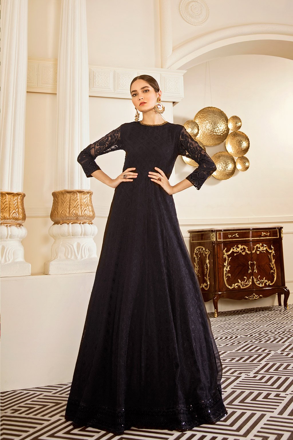 Exotica (Baroque Chantelle Embroidered Chiffon)
