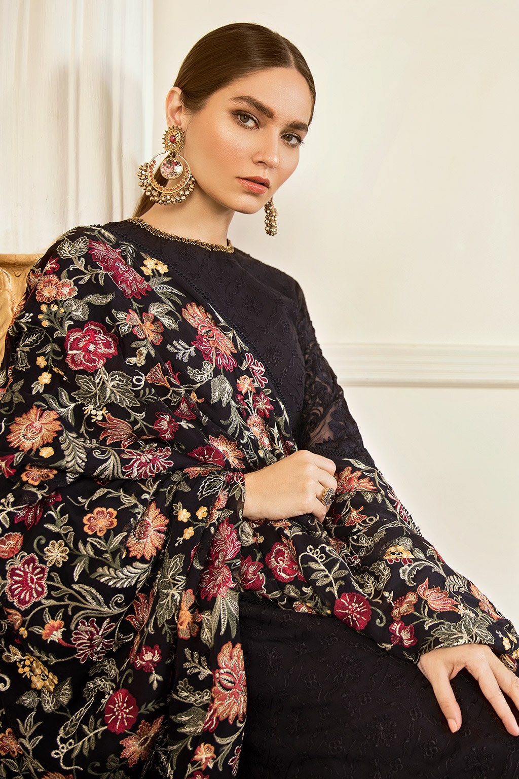 Exotica (Baroque Chantelle Embroidered Chiffon)