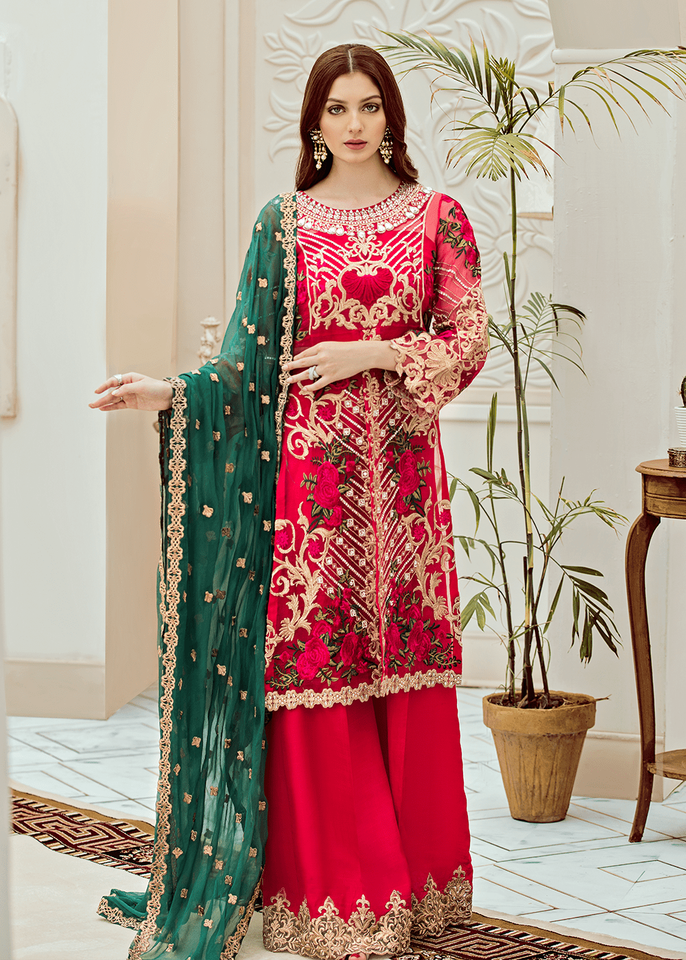 01 Fuchsia Viridescent (Afrozeh - Riona Collection 2019)