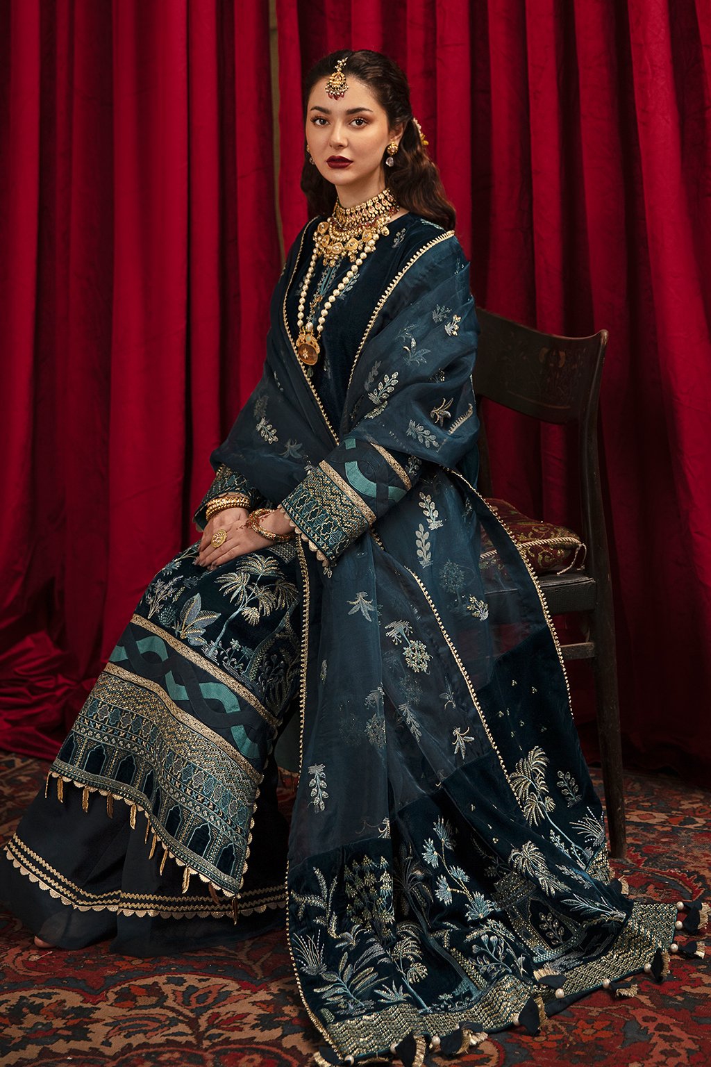 NOR - E - JAN | Afrozeh | Naghma Luxury Velvet Collection 2021