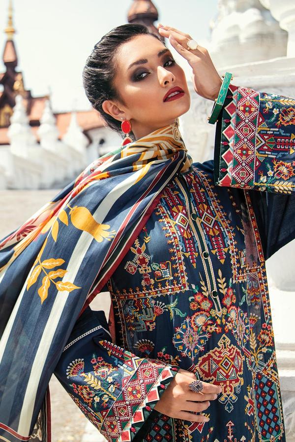 Night Glow | Baroque | Lawn Collection 2020