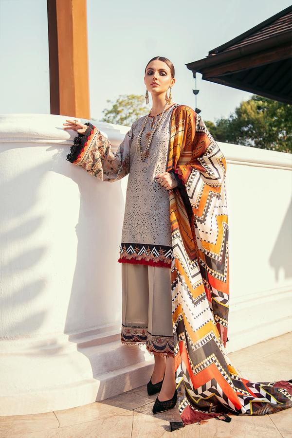 Satin Sand | Baroque | Lawn Collection 2020