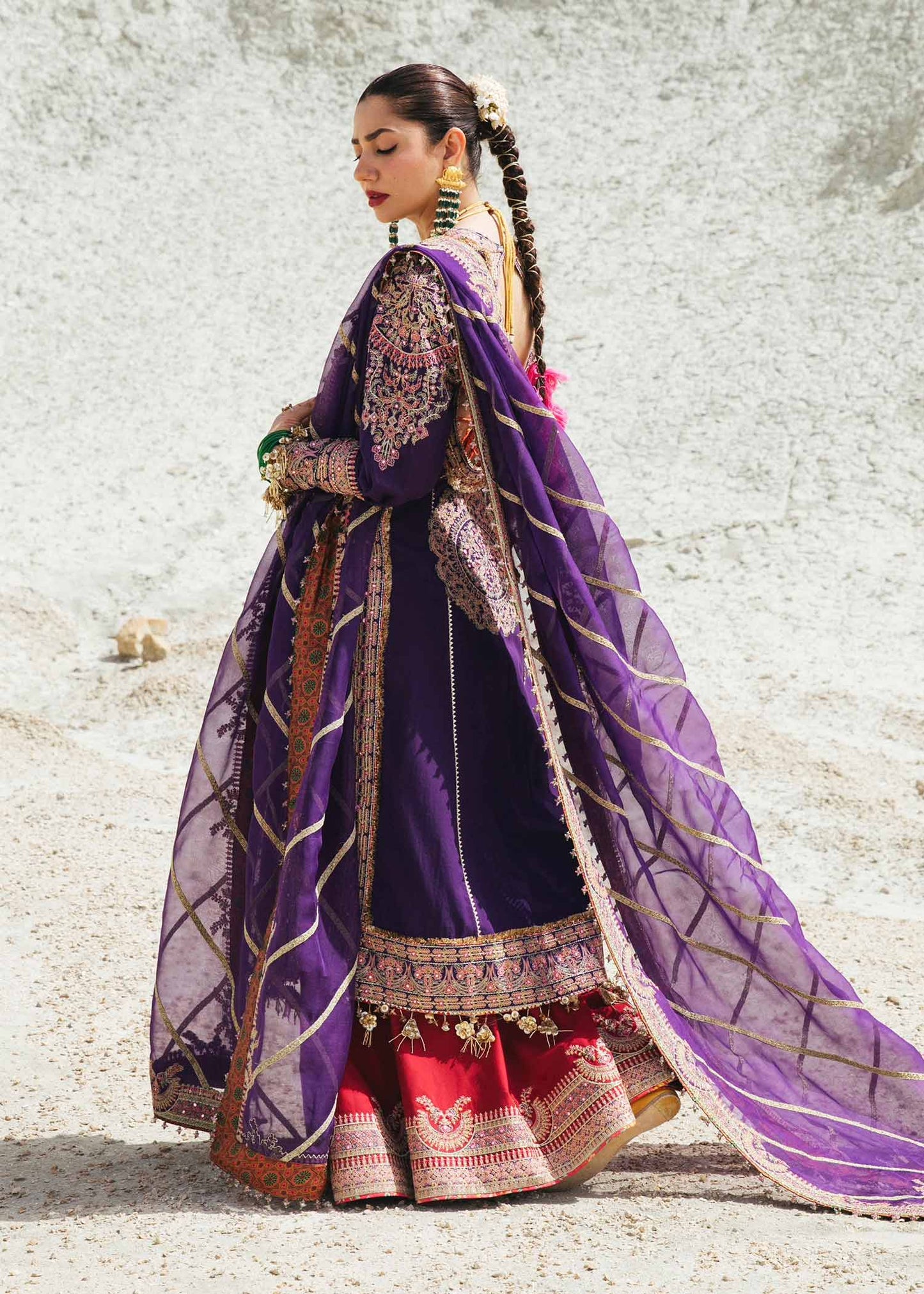 Zrah | Hussain Rehar | Spring Summer Rahgoli Luxury Lawn 2022