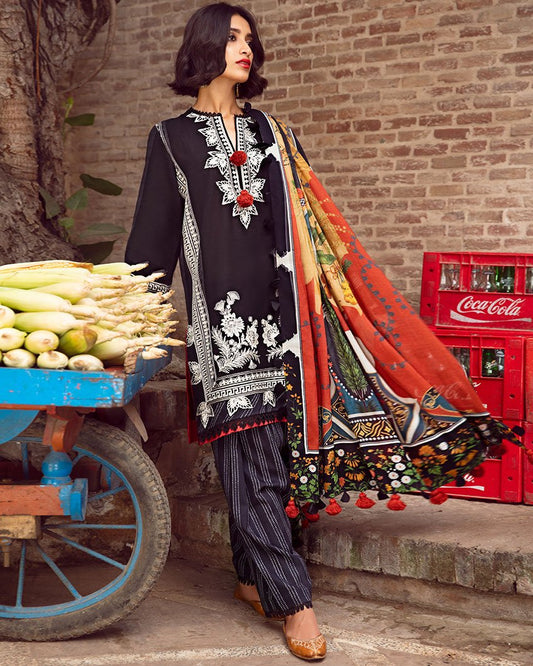 Mubarak Begum ZW-06 (Zaha - Nafeesa Aur Taalia Unstitched Winter Collection)