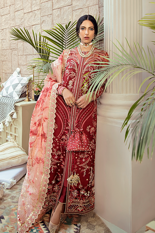 Amaryllis (Unsticthed) | Suffuse by Sana Yasir | Freesia Luxury Edition