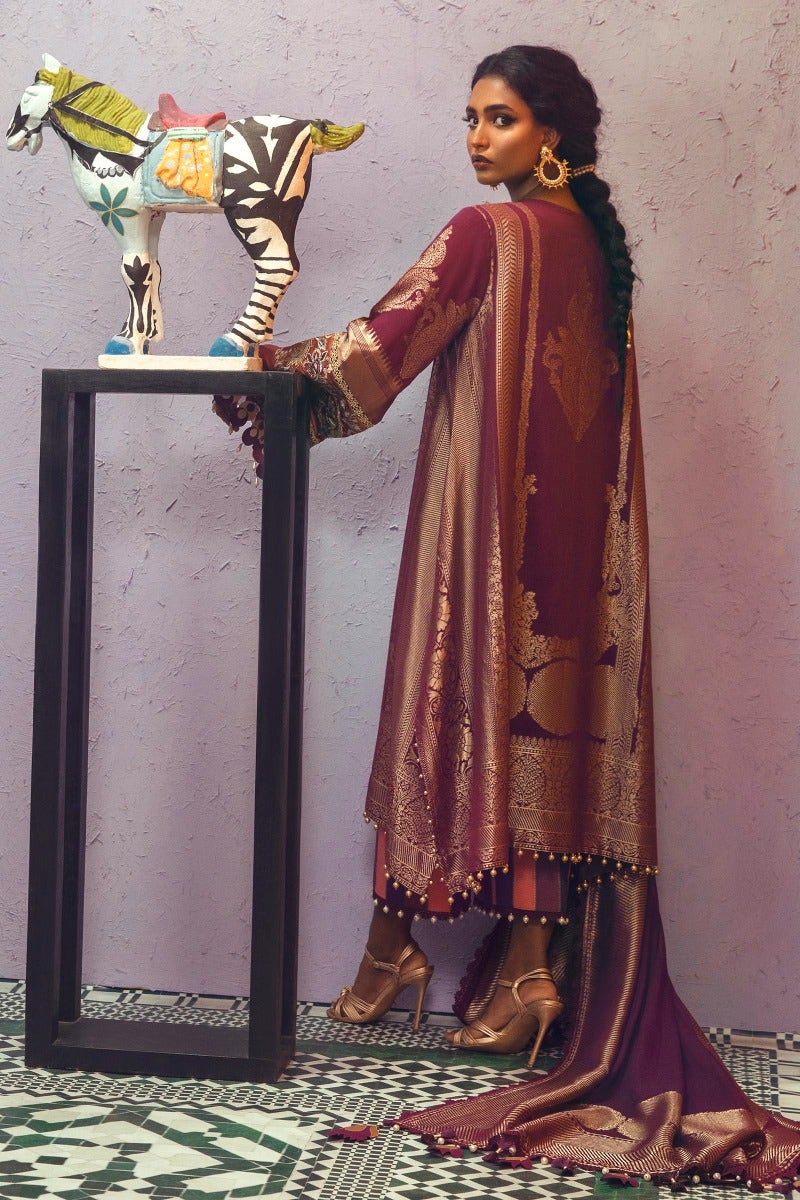 C211-001A-CU | Sana Safinaz | Woven Collection | Pre-Fall'21