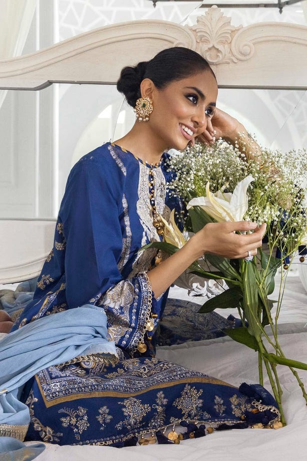 B211-001A-CU | Sana Safinaz | Kurnool Collection 2021