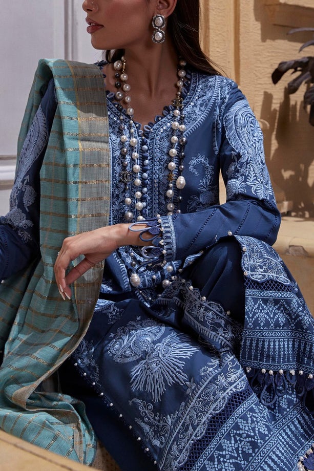 1B | Sana Safinaz | Muzlin Lawn 2022 Vol 3