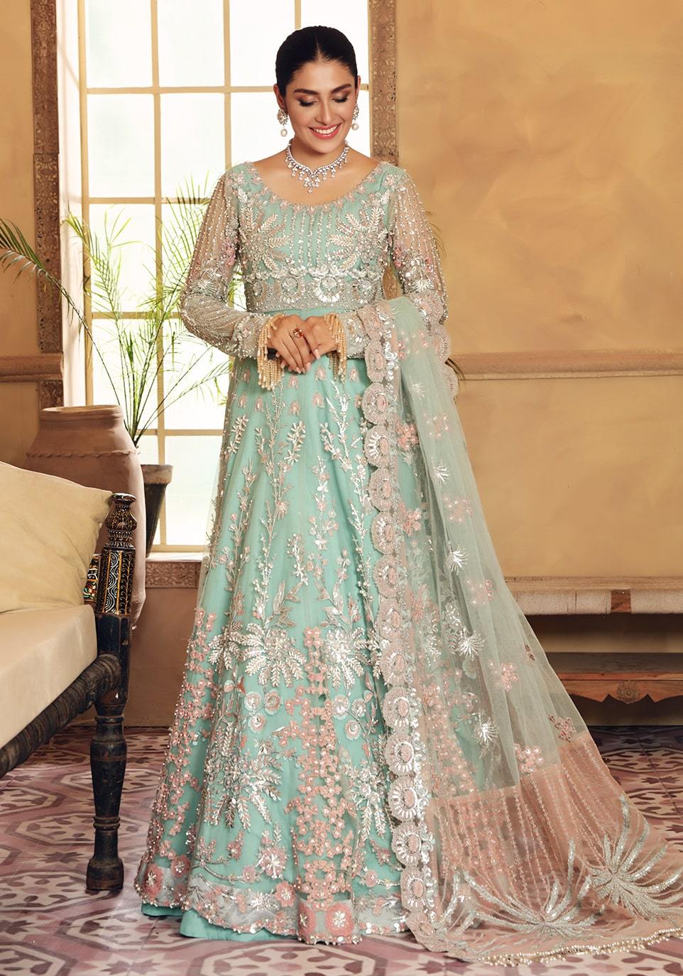 EBC-03 Aquamarine | Elaf | Bridal Collection 2021