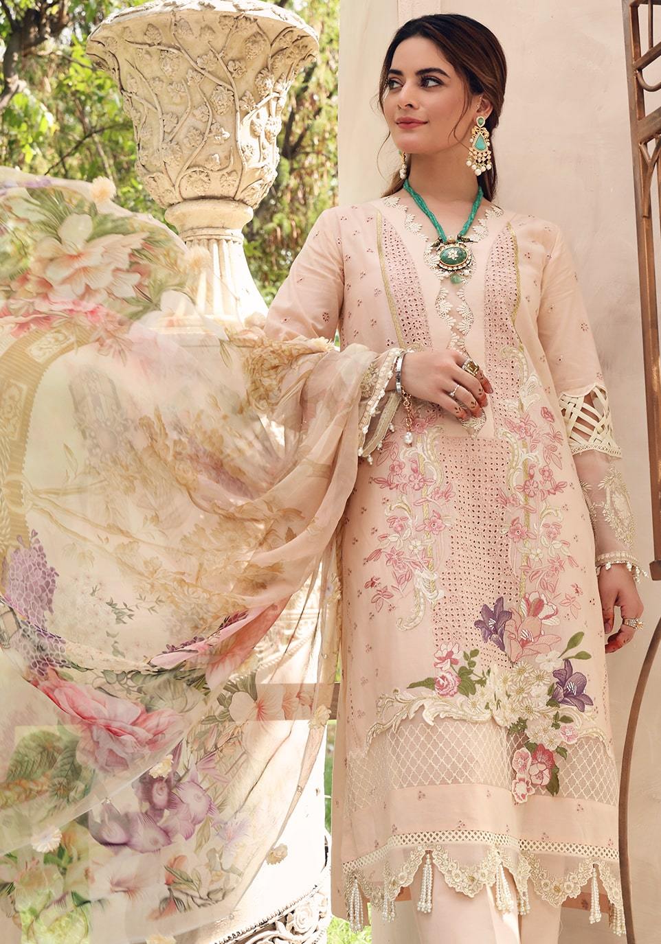 EPF- 6 Carnation | Elaf | Festive Chikankari 2021