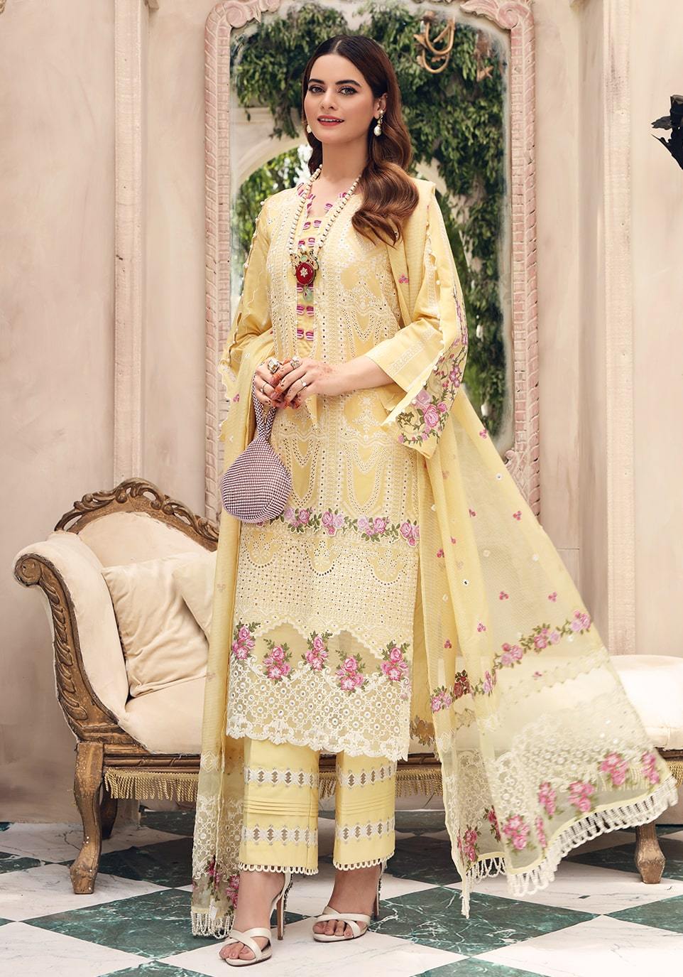 EPF- 2 B Morning Sun | Elaf | Festive Chikankari 2021