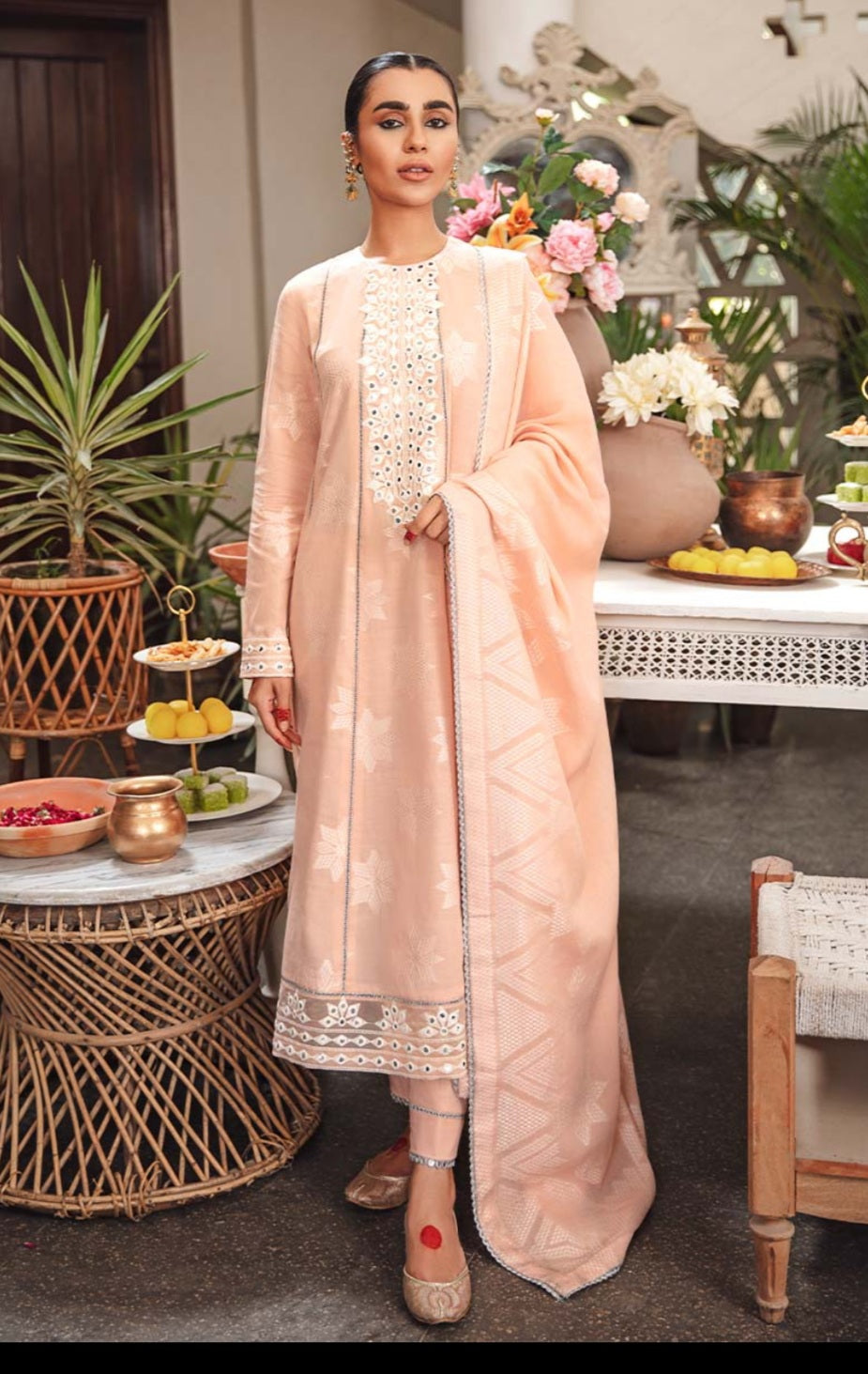 Mehr Naz | Cross Stitch | Mehrbano Eid Collection 2022