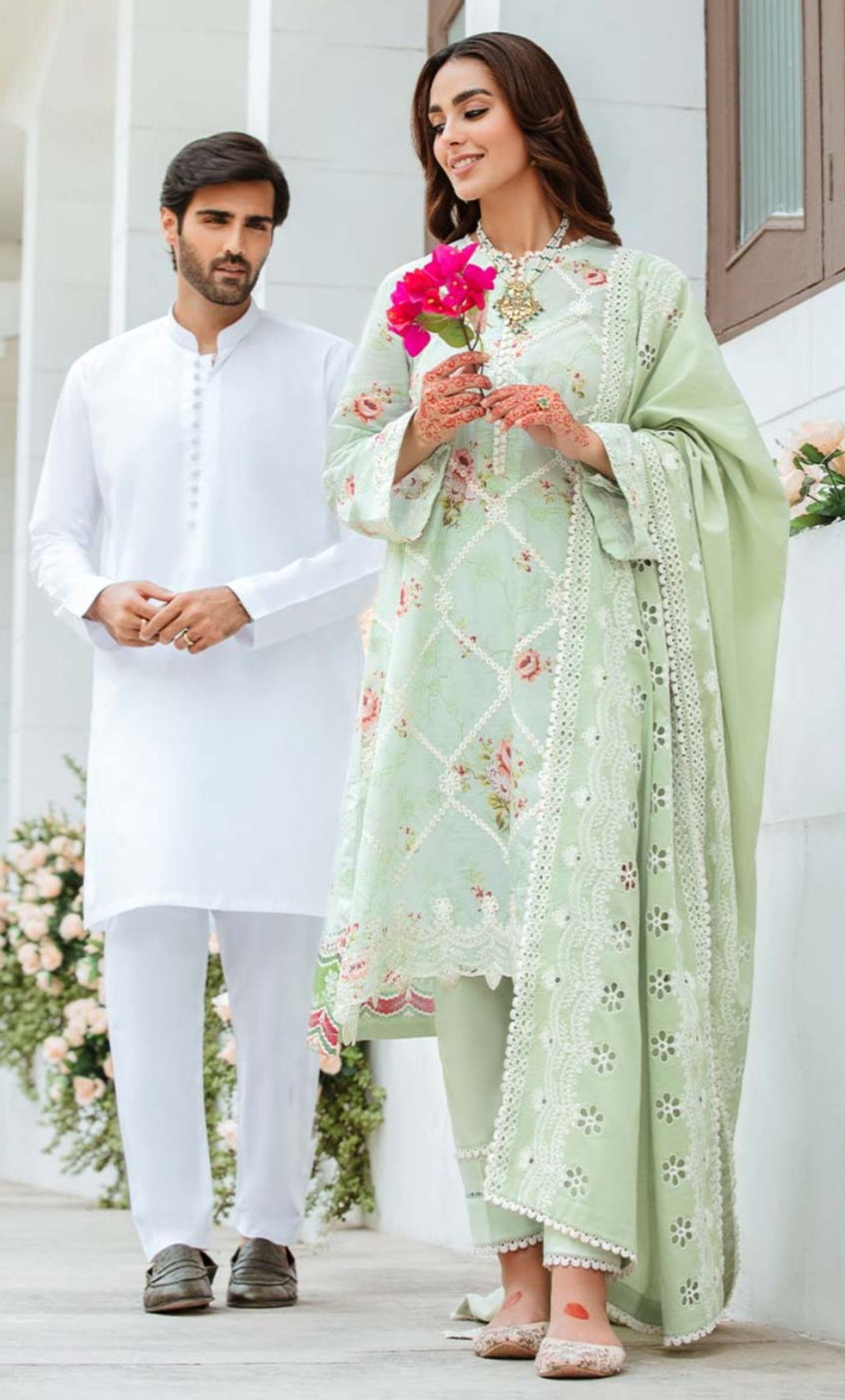 Sylvion Serenity | Cross Stitch | Mehrbano Eid Collection 2022