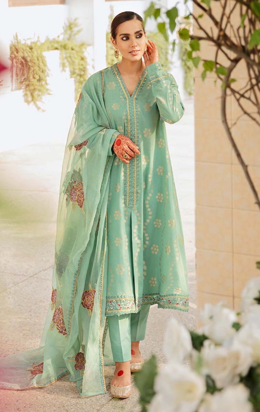 Noor - E - Chasham | Cross Stitch | Mehrbano Eid Collection 2022