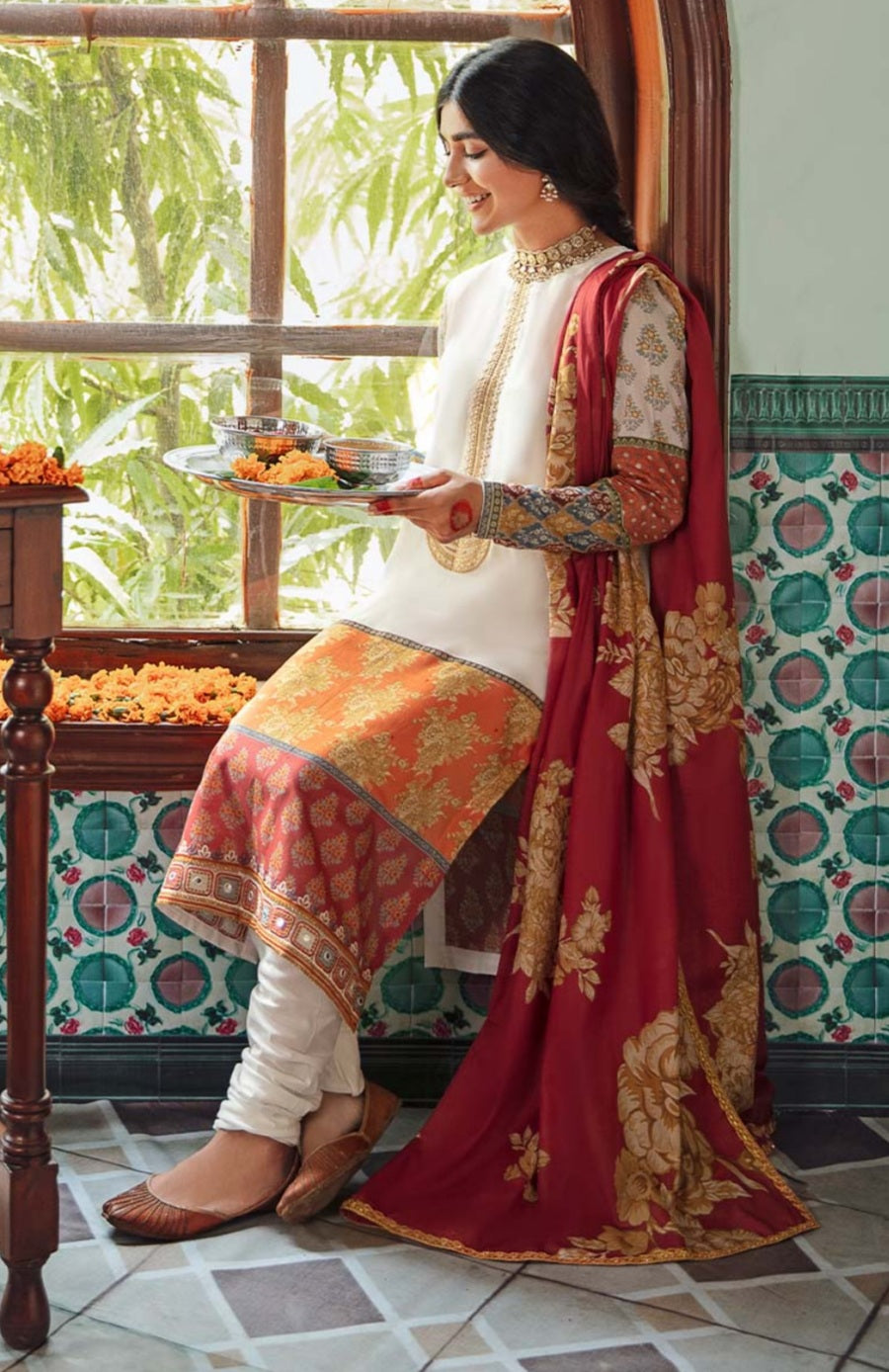 Blossom Gild | Cross Stitch | Mehrbano Eid Collection 2022