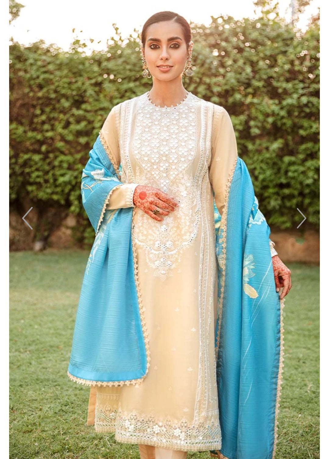 Regal Dapple | Cross Stitch | Mehrbano Eid Collection 2022