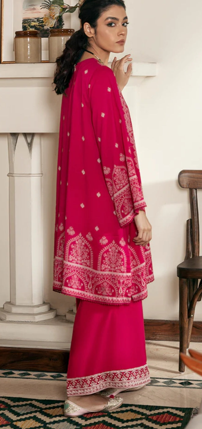 Bay Breeze | Cross Stitch | Winter Edit | Khaddar & Linen Unstitched Collection 2022