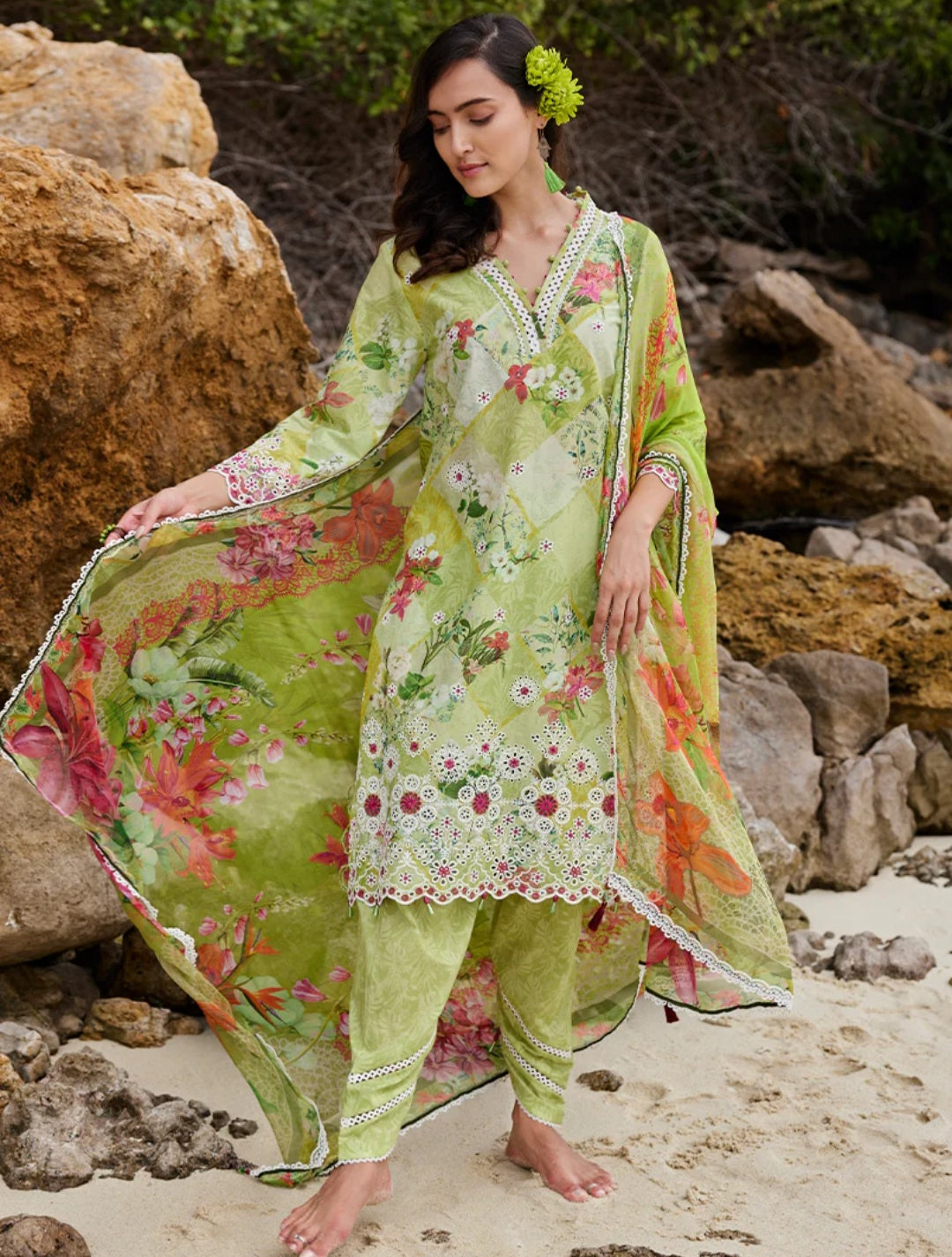 Amani | Image | Spring Printkari® Lawn Collection’23
