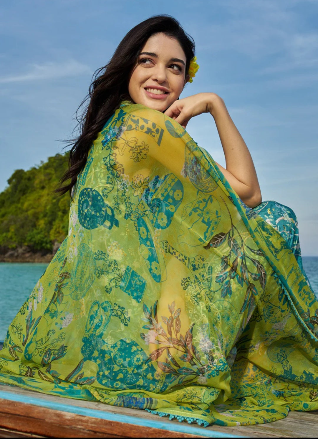 Zashay | Image | Spring Printkari® Lawn Collection’23