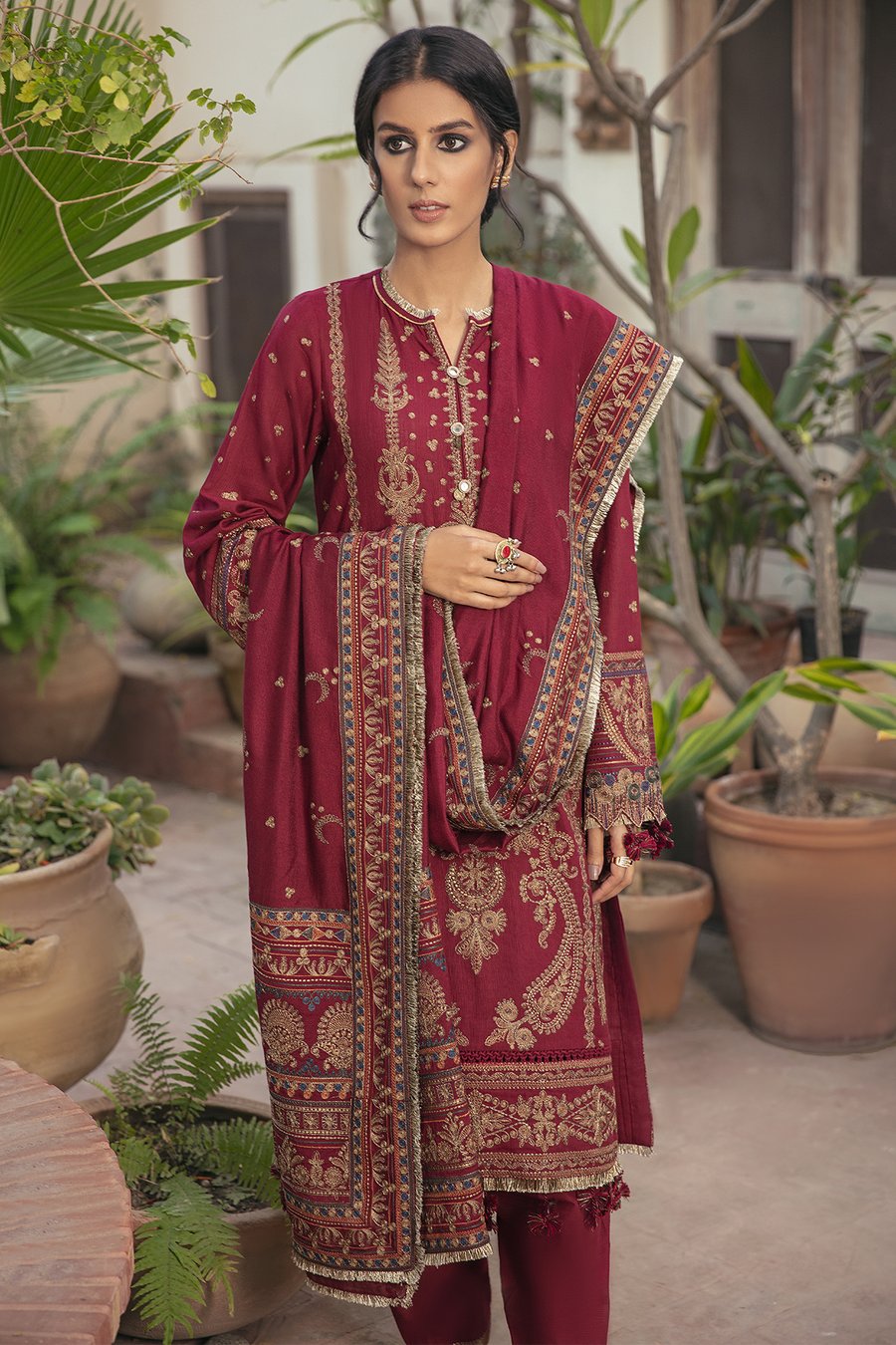 Surkh | Jazmin | Daastan Luxury Winter Collection 2021