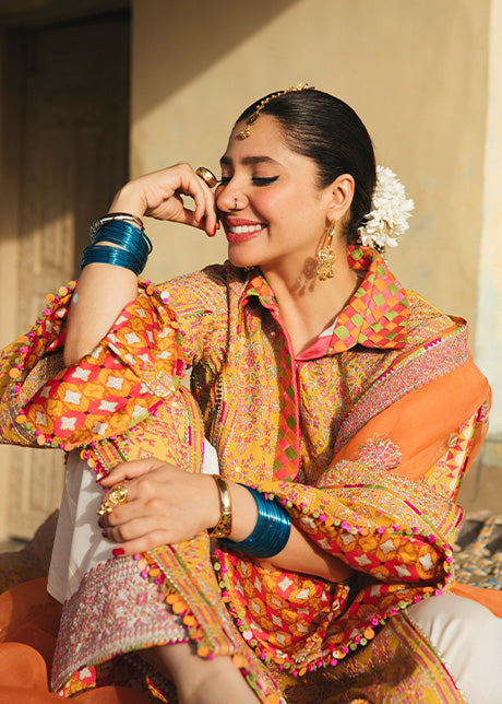 Shadeh | Hussain Rehar | Spring Summer Rangoli Luxury Lawn 2022