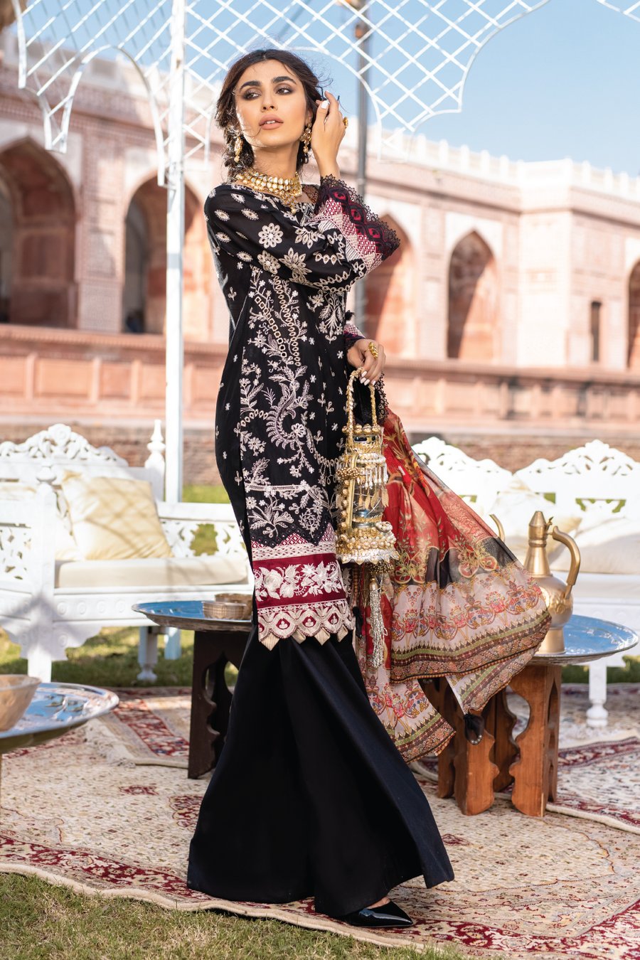 FL-08 QADEEM (3PC) | Iznik Festive Lawn Collection 2021