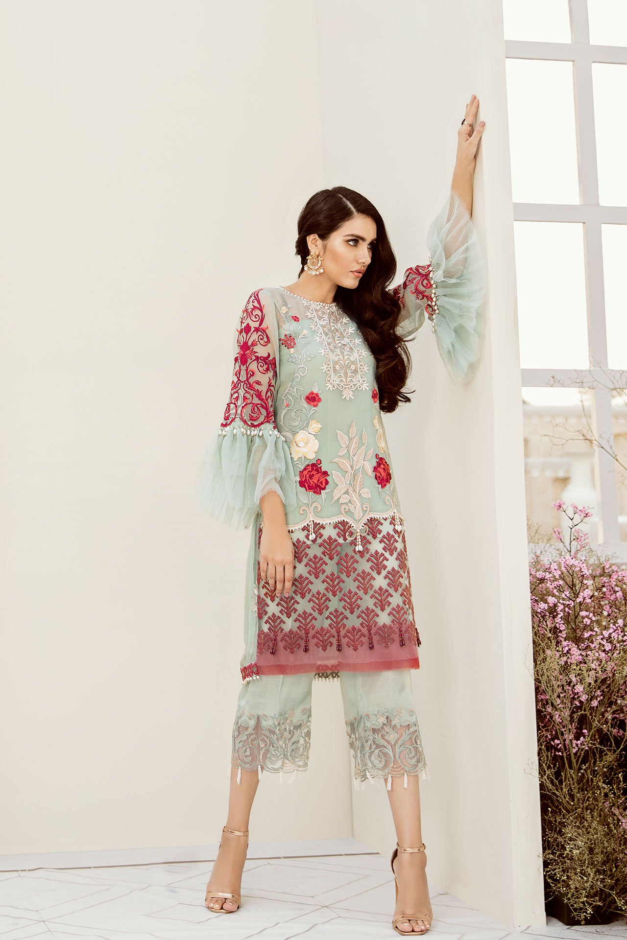 DELPHIC BLUES (Coir - Luxury Chiffon Collection Volume - V)