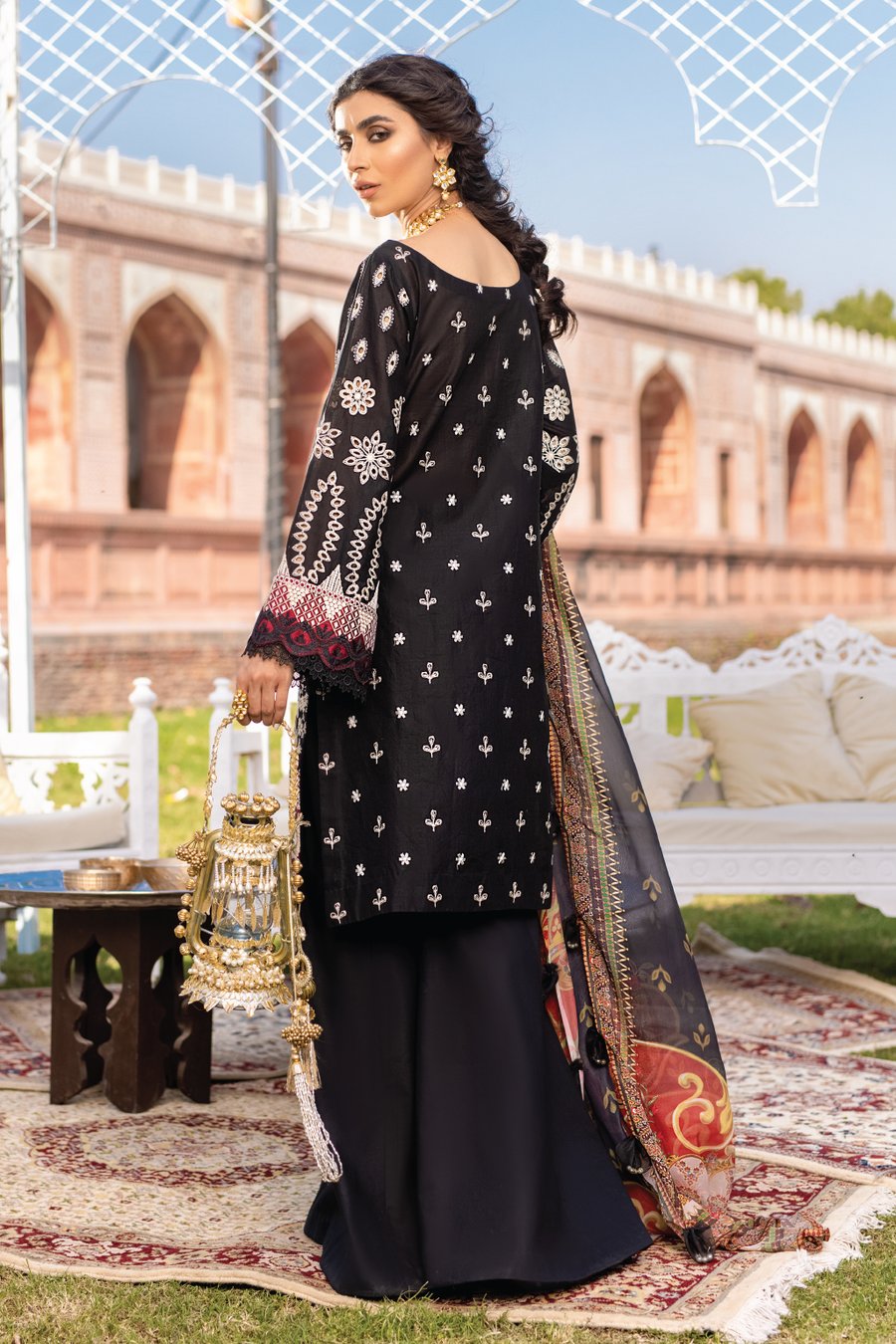 FL-08 QADEEM (3PC) | Iznik Festive Lawn Collection 2021
