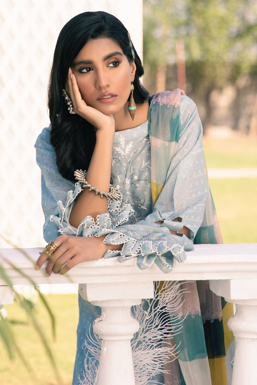 GL-07 Boya (3PC) | Iznik Guzel Lawn Collection'21