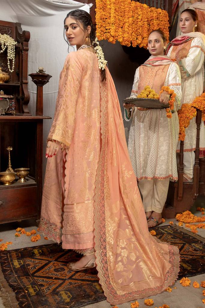 CJ-06 | Charizma | Signature | Cambric Embroidered Jaquard Collection with Dupatta | Vol. 1