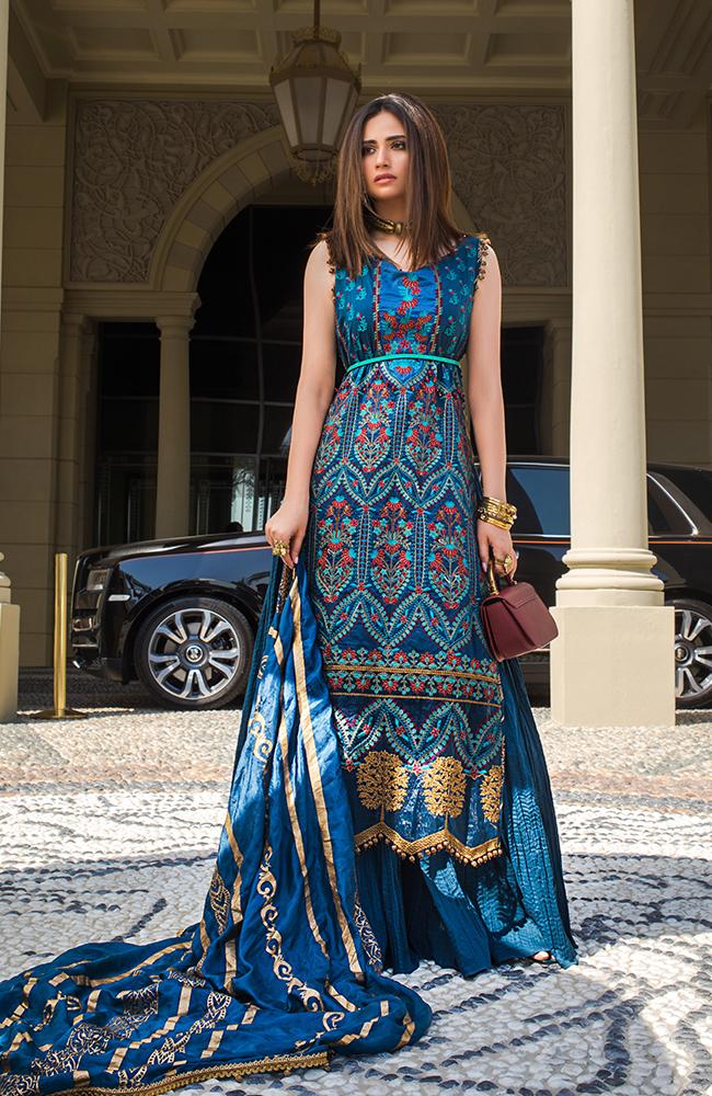 MMLL'21-02A | ALZOHAIB | Mahimaan Luxury Lawn Collection 2021