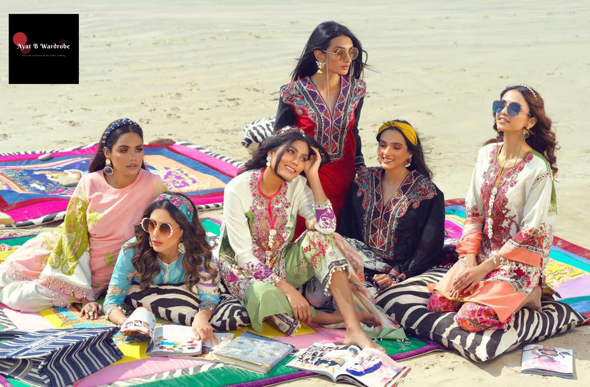 02 A (3 Pcs) | Sana Safinaz | Muzlin Spring/Summer Vol. 1 Collection 2020