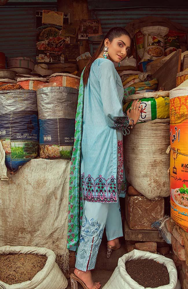 RNE20 - 02B | ALZOHAIB | Rung Embroidered Collection'20