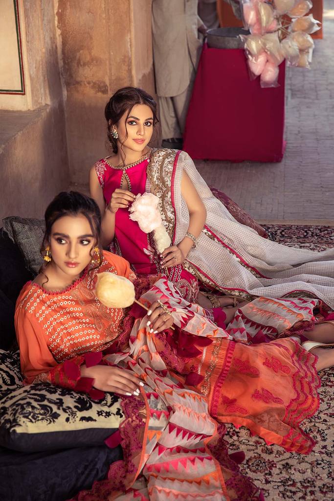 So Saffron ELS-07 | Charizma | Signature | Unstitched Embroidered Lawn | Chapter 01